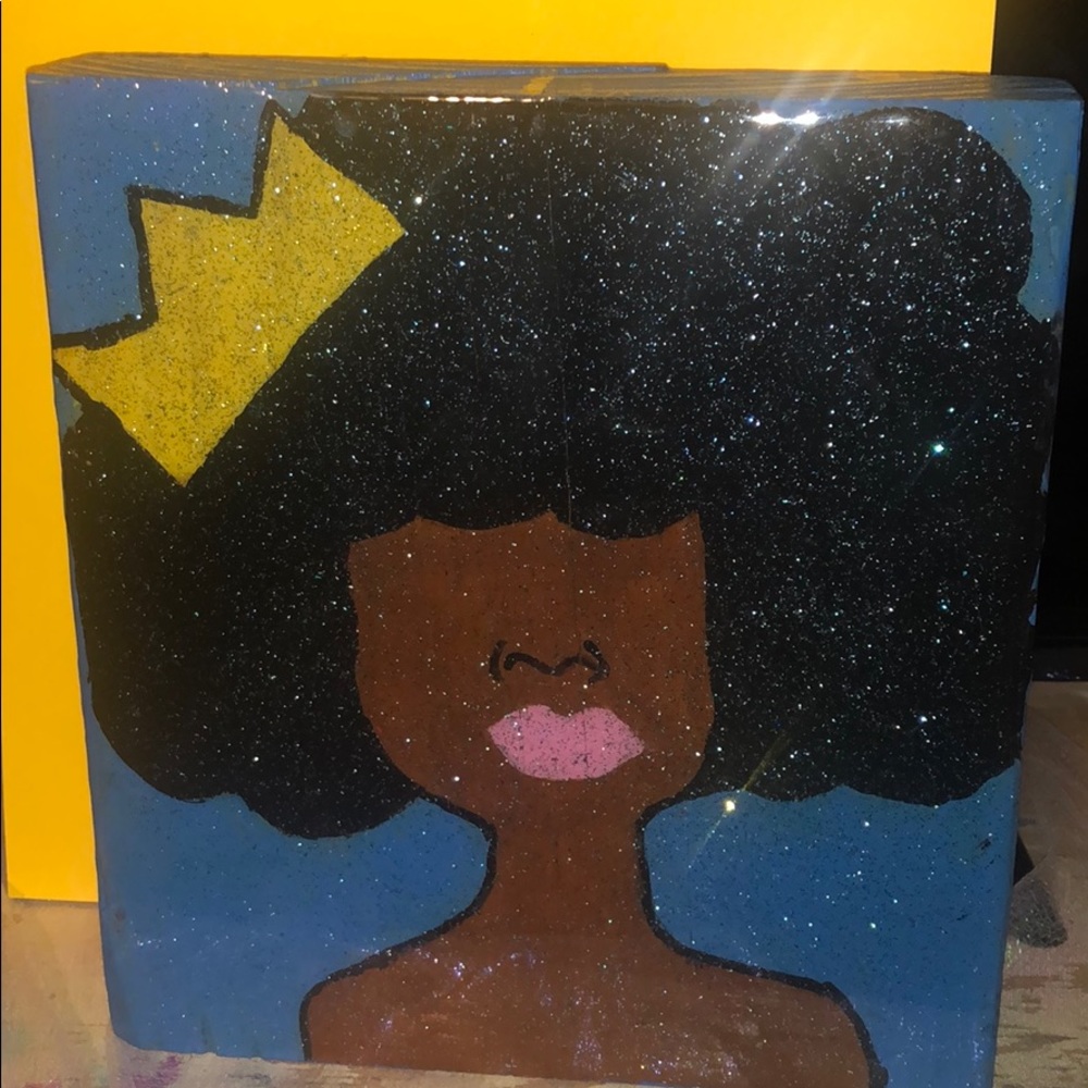 I’m selling hand painted art layered with resin - Picture 1 of 1